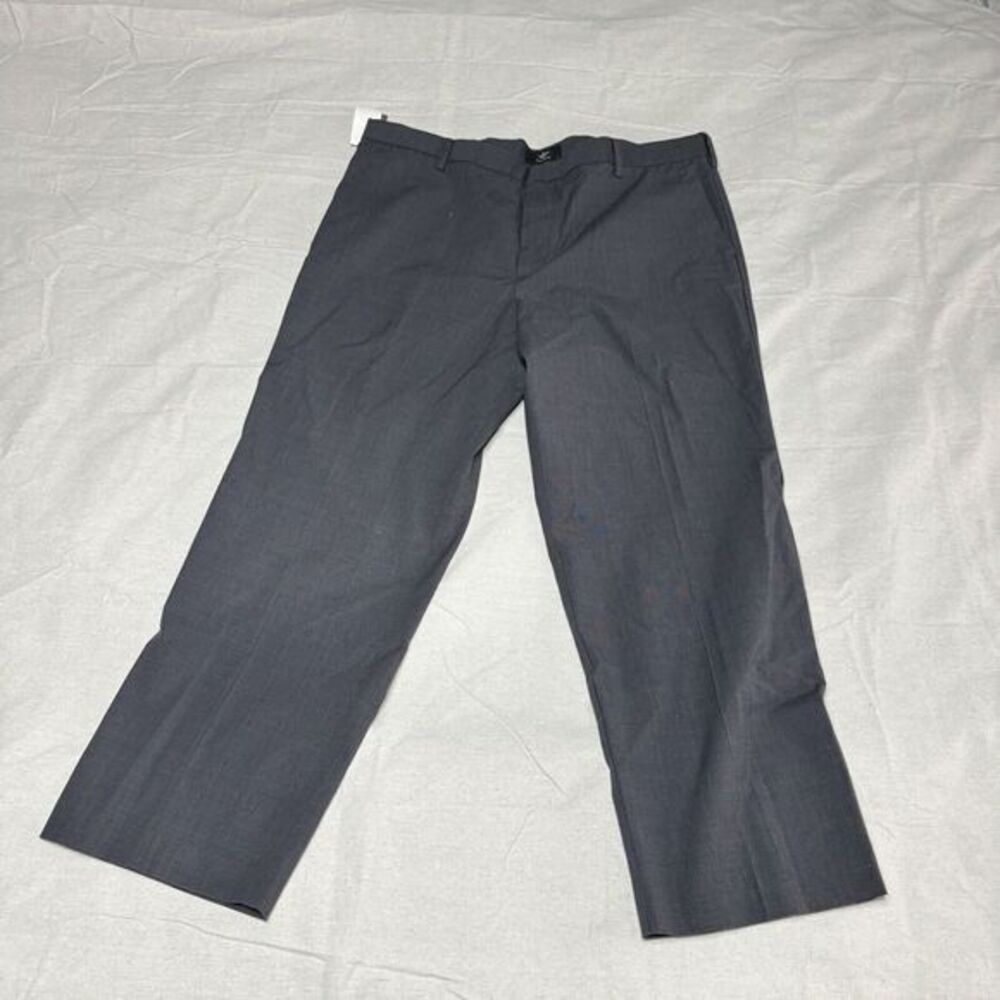 Dockers Mens Pants 40x30 Signature Stretch Glen Check‎ Brown Classic Fit NWT